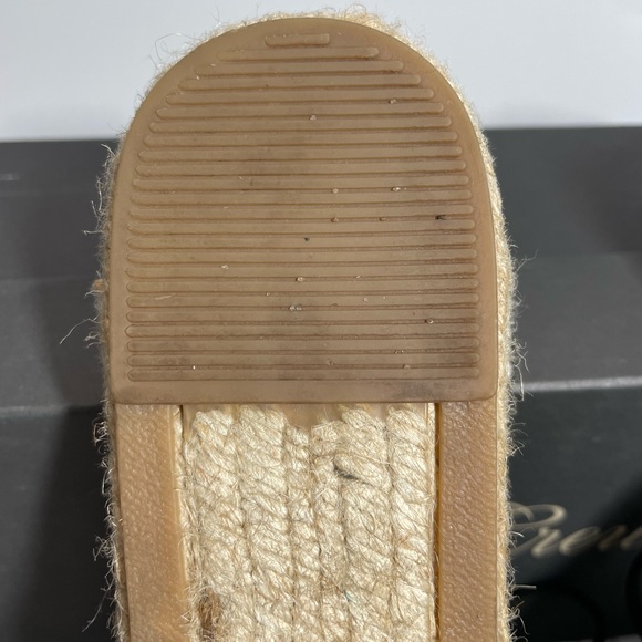 Pre Loved J Crew Baja Raffia Espadrilles Red, Green, Black G4199 Sz 8 - Picture 4 of 12